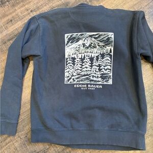 Eddie Bauer Unisex Hoodie NAVY